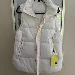All in Motion Ivory Puffer Vest